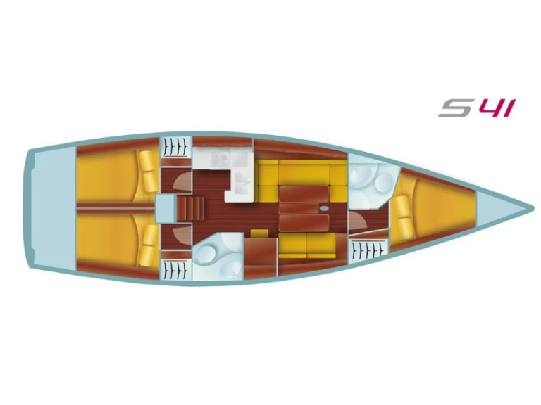 Yacht charter Adaköy cheap Salona 41 Performance
