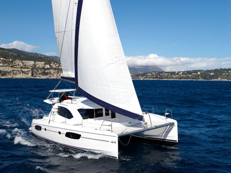 Bareboat Rental Catamaran Leopard with a boat licence