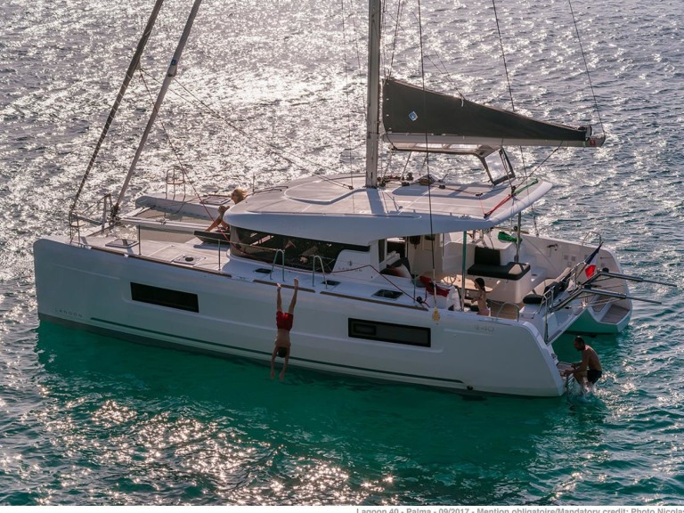 Lagoon Lagoon 40 charter bareboat or skippered in  Pomer