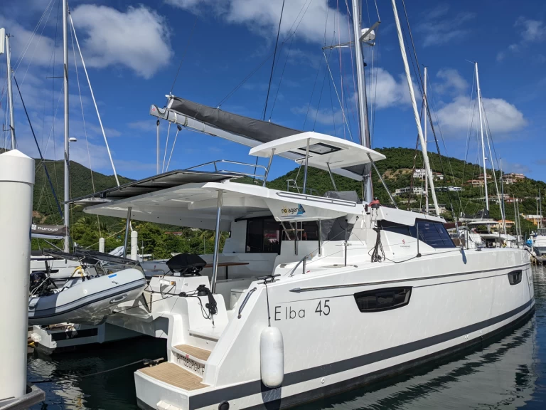 Fountaine Pajot Elba 45 charter bareboat or captained in  Marsh Harbour