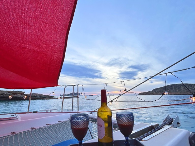 Catamaran rental with or without captain Lagoon Ibiza Town
