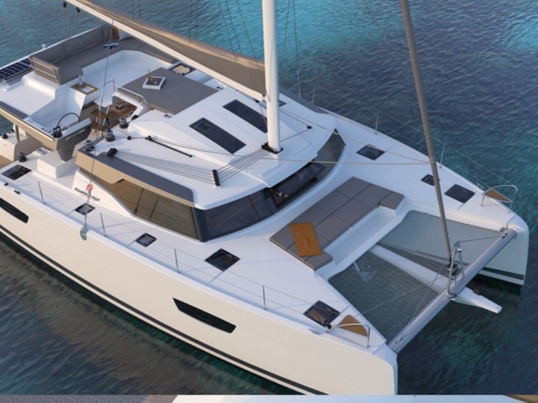 Bareboat Rental Catamaran Fountaine Pajot with a boat licence