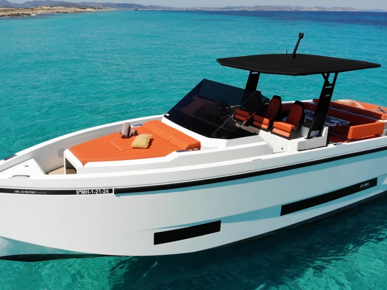 Rent a De Antonio d36 Ibiza Town