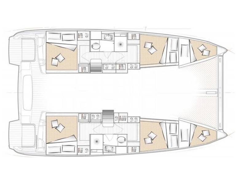 Catamaran for rent Nettuno at the best price