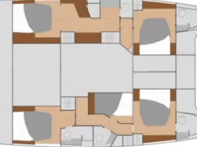 Rent a Fountaine Pajot Saba 50 Ajaccio