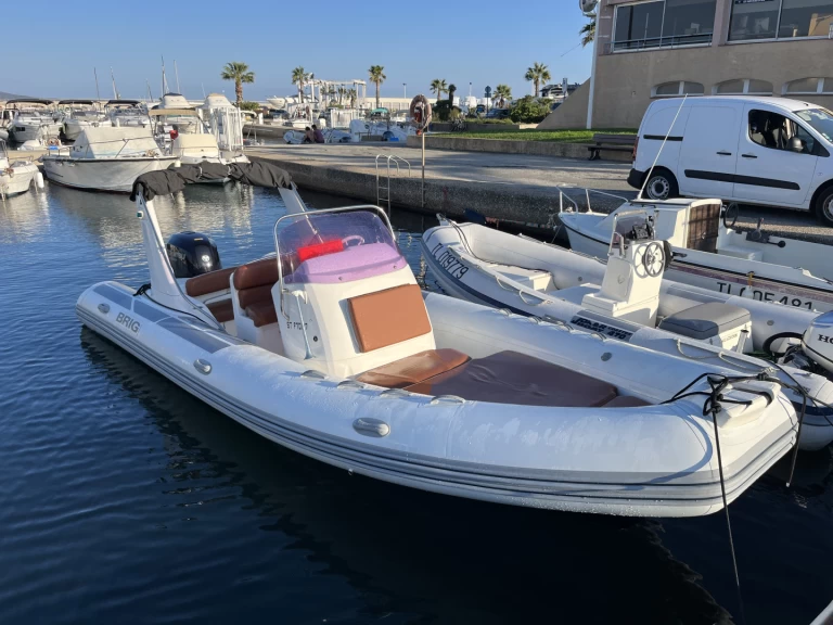Brig Eagle 650 charter bareboat or captained in  Cavalaire-sur-Mer