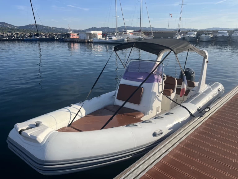 Bareboat Rental RIB Brig with a boat licence