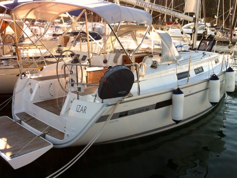 Bavaria Cruiser 32 charter bareboat or captained in  Olbia