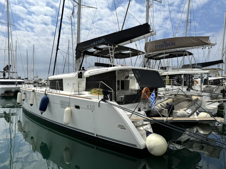 Catamaran rental with or without captain Lagoon Alimos
