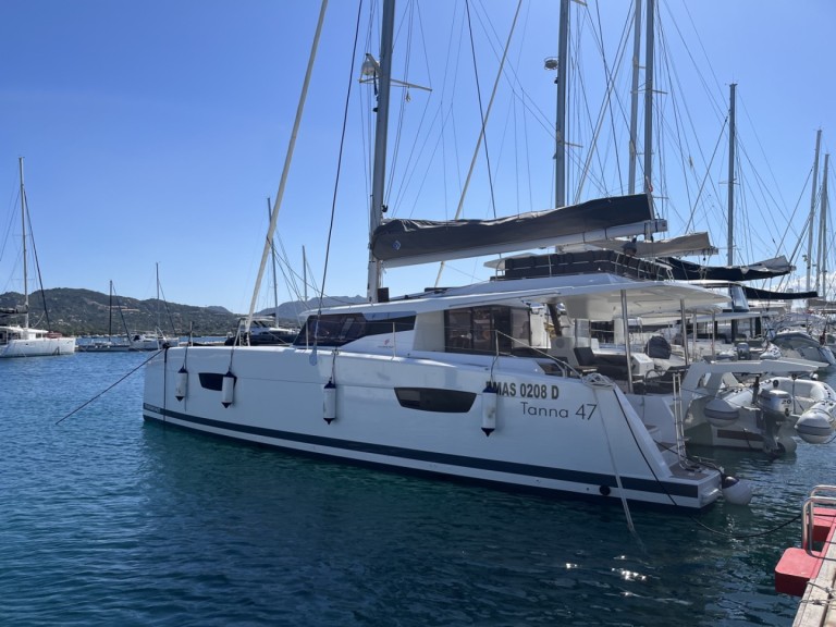 Catamaran rental with or without captain Fountaine Pajot Cugnana Verde