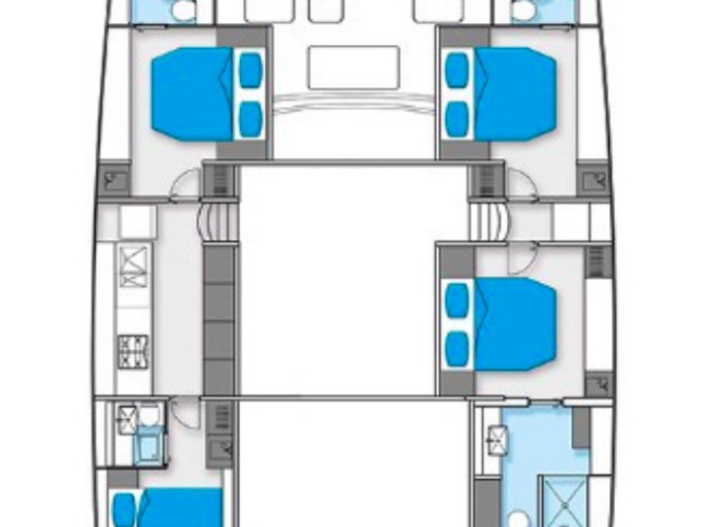 Yacht charter Busuanga cheap Sunreef 60
