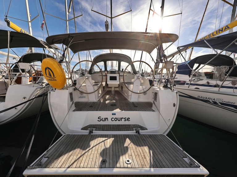 Bareboat Rental Sailboat Bavaria with a boat licence