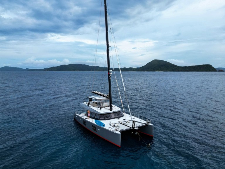 Bareboat Rental Catamaran Sunreef with a boat licence