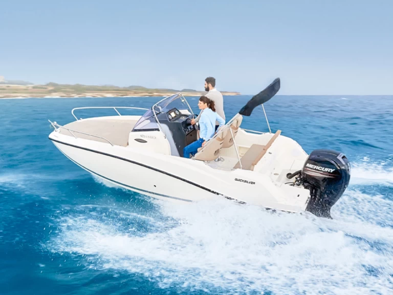 Boat rental Quicksilver Activ 605 Sundeck in Port Camille Rayon on Samboat