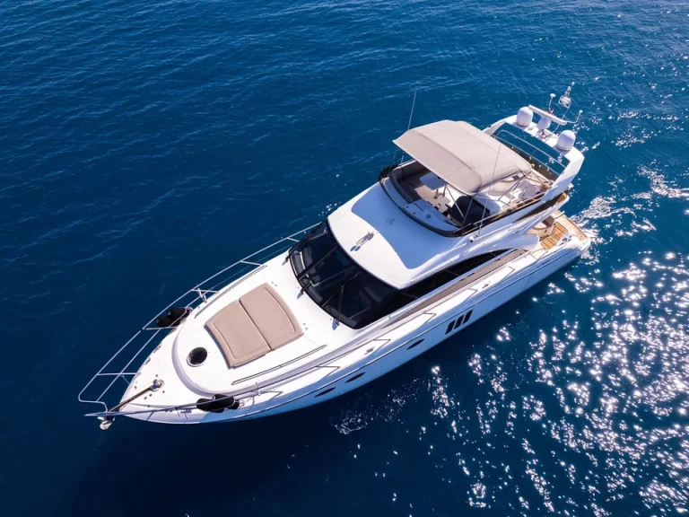 Princess Princess 54 charter bareboat or captained in  Golfe-Juan