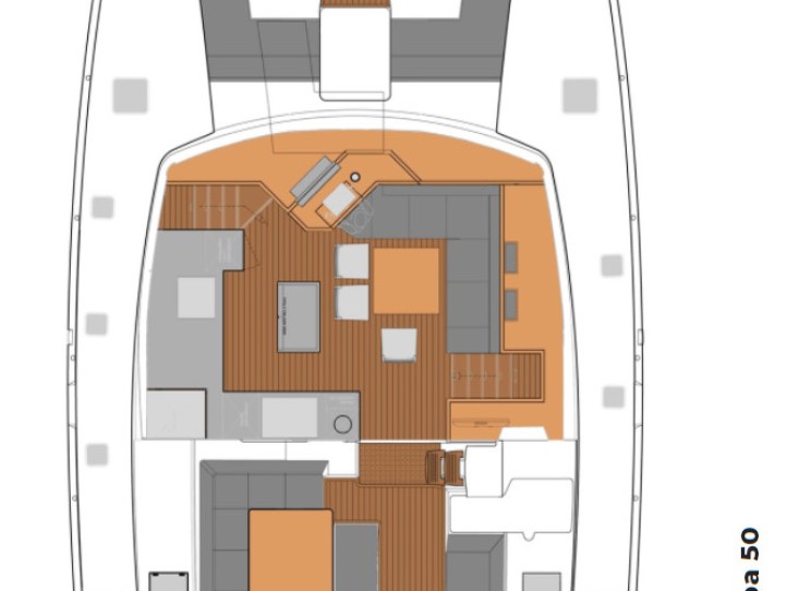 Catamaran rental with or without captain Fountaine Pajot Ao Po