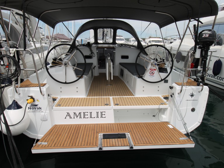 Sailboat rental in Biograd na Moru - Jeanneau Sun Odyssey 380