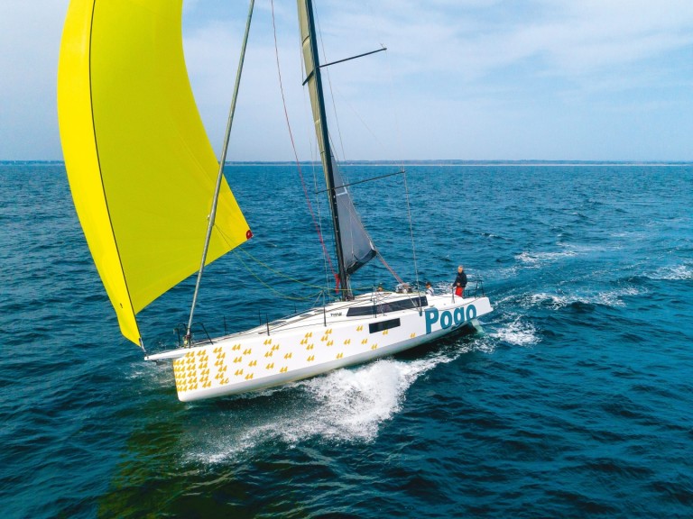 Pogo Structures Pogo 44 charter bareboat or captained in  La Trinité-sur-Mer