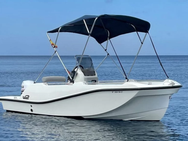 V2 BOATS 5.0 SPORT charter bareboat or captained in  La Savina