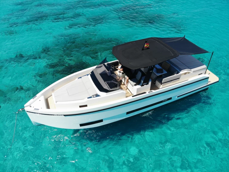 Motorboat rental in Ibiza Town - De Antonio D36 Open