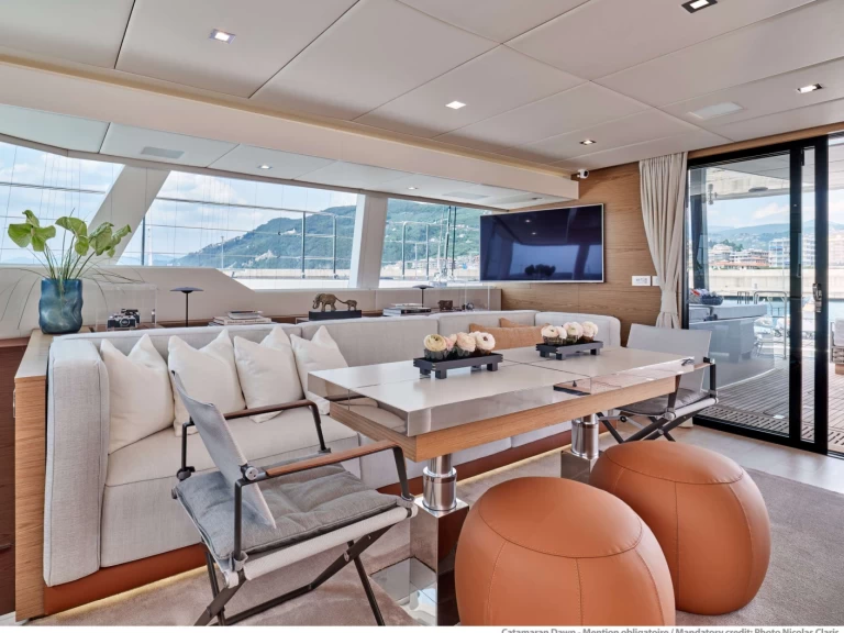 Bareboat Rental Luxury Yacht Sunreef with a boat licence