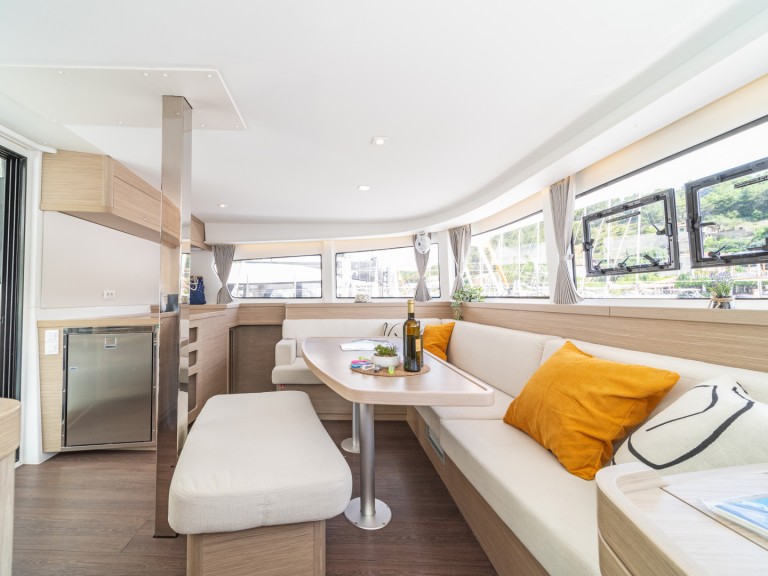 Bareboat Rental Catamaran Lagoon with a boat licence