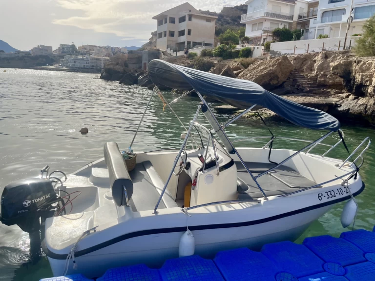 Motorboat rental with or without captain Mareti San Juan de los Terreros