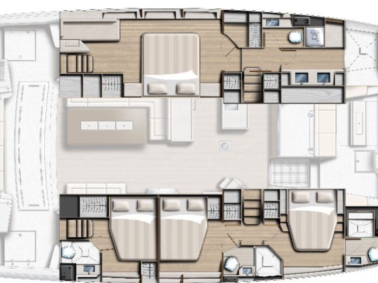 15 Bali 5.4 charter bareboat or captained in  Hyères