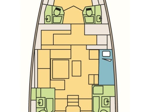 Dufour Dufour 530 Smart Electric - 5 + 1 cab. in Saint-Mandrier-sur-Mer on SamBoat