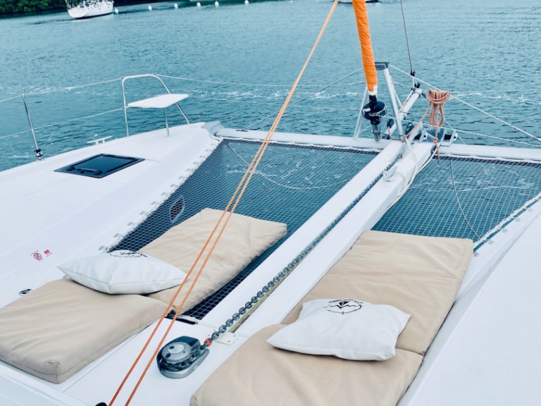 Bareboat Rental Catamaran Excess with a boat licence