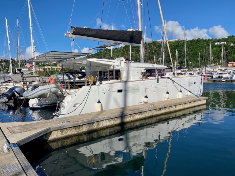 Lagoon Lagoon 450 charter bareboat or captained in  Saint George's