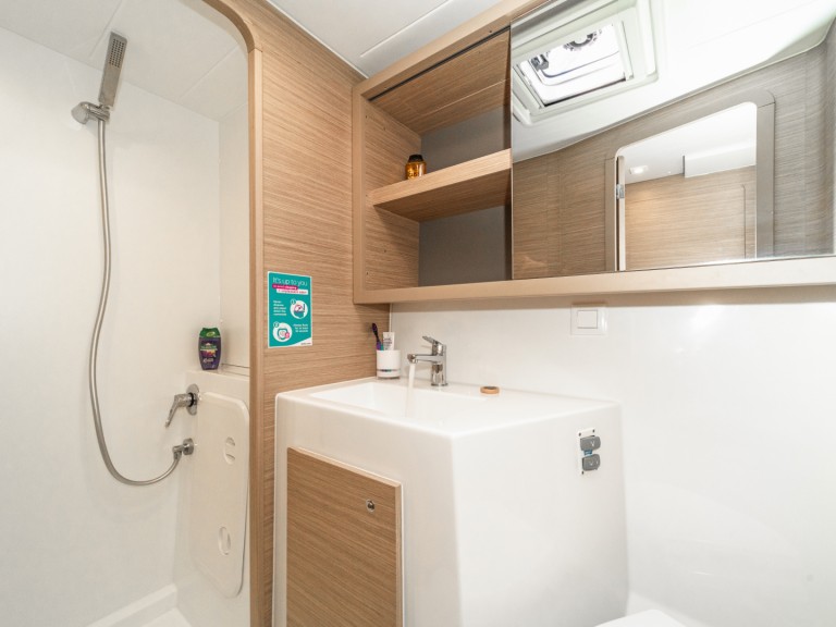 Bareboat Rental Catamaran Lagoon with a boat licence