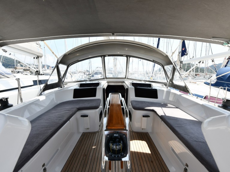 Hanse Hanse 458 charter bareboat or captained in  Fethiye