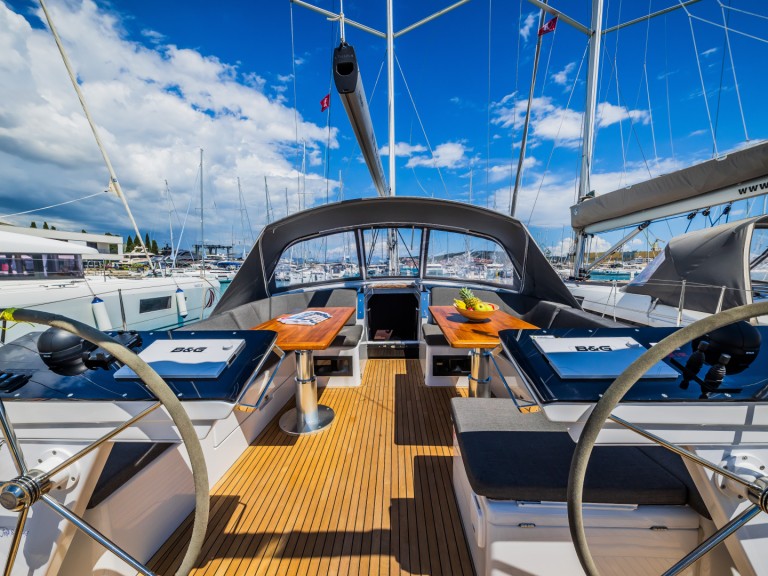 Hanse Hanse 460 charter bareboat or captained in  Seget Donji