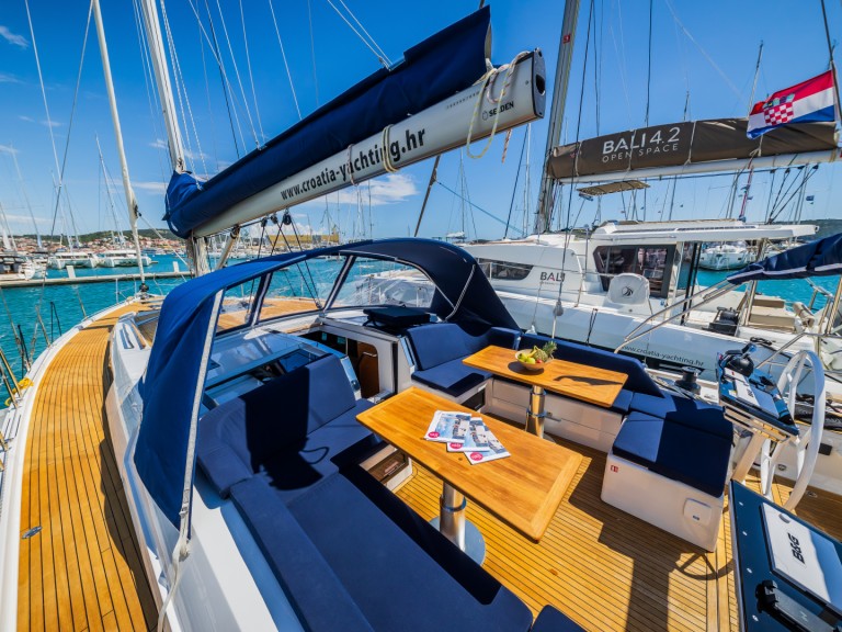 Hanse Hanse 460 charter bareboat or captained in  Seget Donji