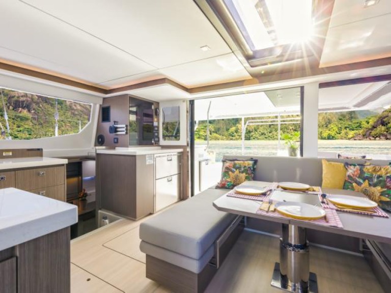 Bareboat Rental Catamaran Leopard with a boat licence