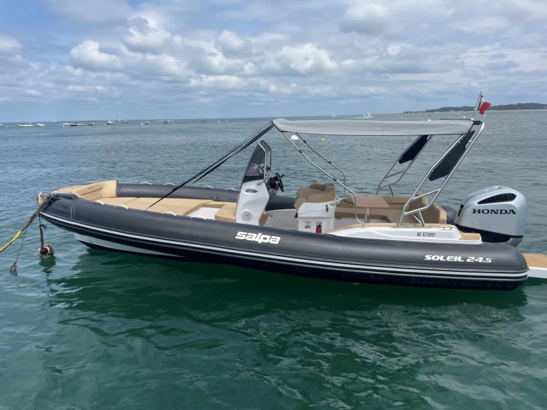 Bareboat Rental RIB Salpa with a boat licence