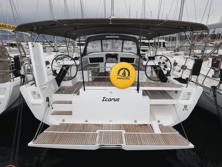 Dufour Dufour 470 charter bareboat or captained in  Biograd na Moru