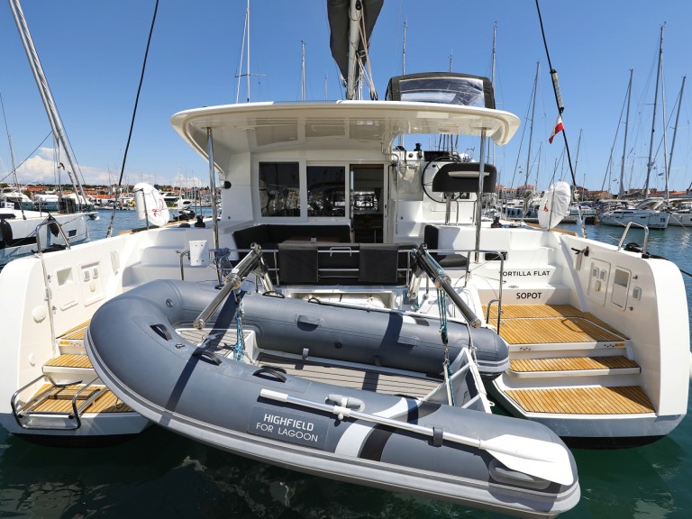 Lagoon Lagoon 40 charter bareboat or captained in  Biograd na Moru