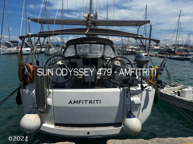Sailboat rental in Gouvia - Jeanneau Sun Odyssey 479