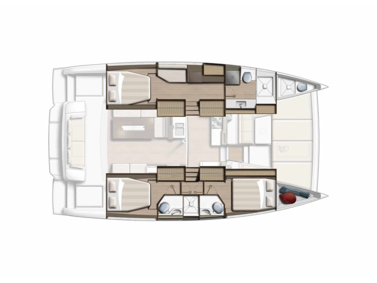 Rent a Bali Catamarans Bali 4.2 Barcelona
