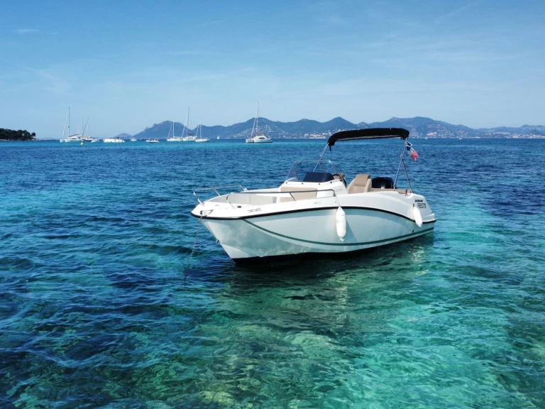 Motorboat rental with or without captain Quicksilver Mandelieu-la-Napoule