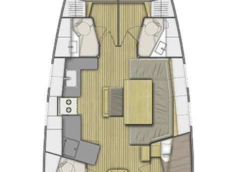 Yacht charter Pomer cheap Oceanis 46.1