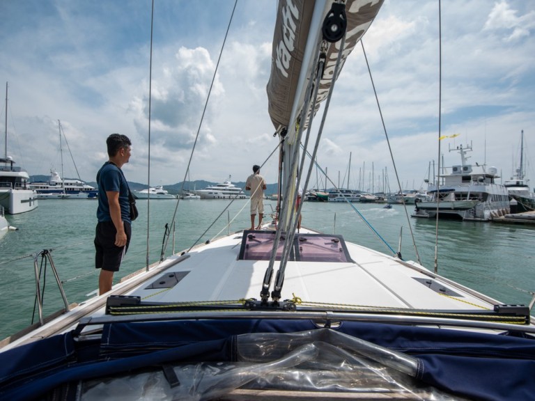 Jeanneau Sun Odyssey 469 charter bareboat or captained in  Mai Khao