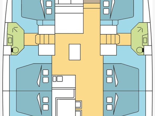 Catamaran for rent Le Marin at the best price