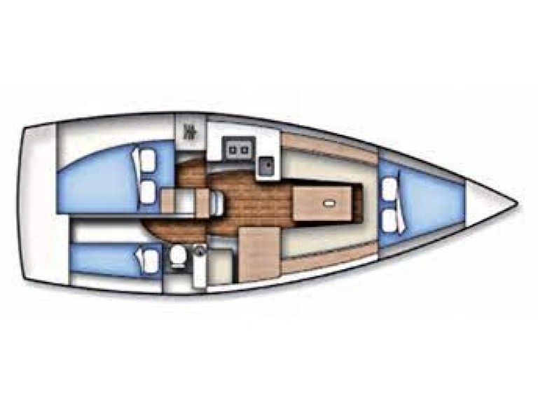 Bareboat Rental Sailboat Jpk with a boat licence