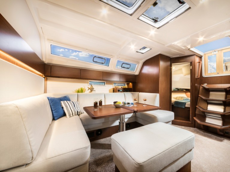 Bavaria Cruiser 46 Style charter bareboat or captained in  Golfo Aranci