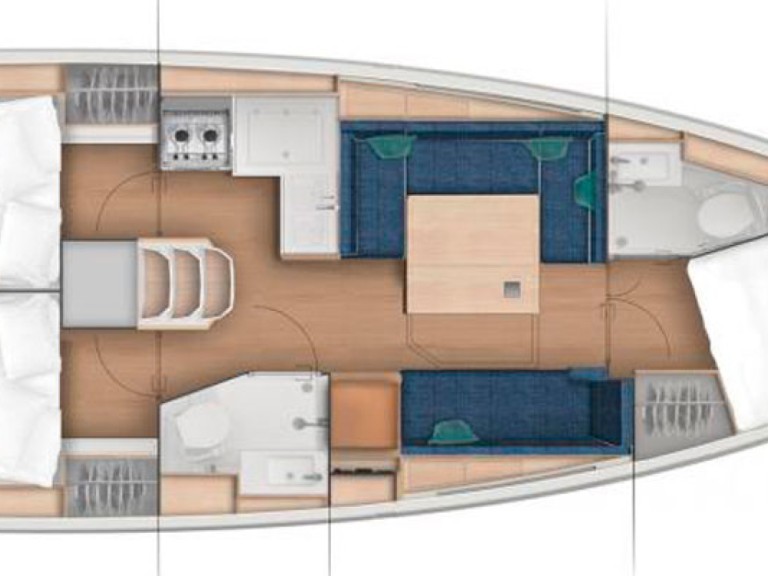 Boat rental Jeanneau Sun Odyssey 380 in Palamós on Samboat