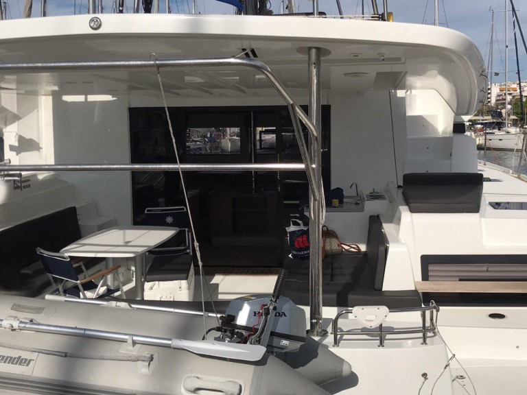 Bareboat Rental Catamaran Lagoon with a boat licence