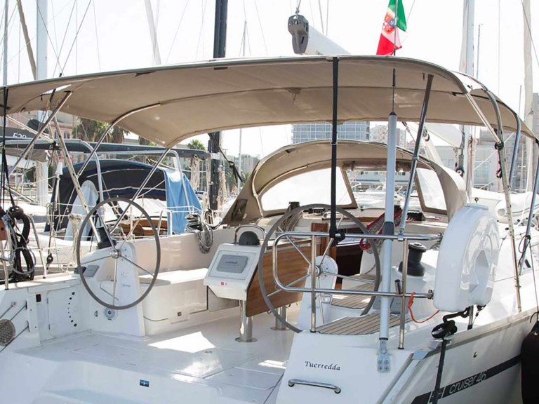 Bavaria Cruiser 46 charter bareboat or captained in  Portisco